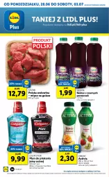 Gazetka promocyjna Lidl - GAZETKA - Gazetka - ważna od 30.06 do 30.06.2021 - strona 34 - produkty: Por, Płyn do płukania jamy ustnej, Danone, Activia, Płyn do płukania, Wołowina, Mięso na gulasz, Colgate, Mięso, Nektar, LG