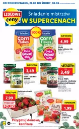 Gazetka promocyjna Lidl - GAZETKA - Gazetka - ważna od 30.06 do 30.06.2021 - strona 42 - produkty: Lubella, Sok, Bell, Truskawki, Dżem, Bella, Delecta, Gres, Herbapol