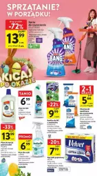 Gazetka promocyjna Intermarche - Gazetka - ważna od 20.03 do 20.03.2024 - strona 37 - produkty: Ludwik, Domestos, Spray do czyszczenia, Papier, Cillit Bang, Velvet, Ręcznik, Rolki, Chusteczki, Płyn do mycia, Pronto, Płyn do szyb