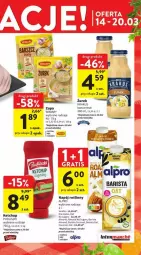 Gazetka promocyjna Intermarche - Gazetka - ważna od 20.03 do 20.03.2024 - strona 44 - produkty: Ketchup, Krakus, Zupa, Napój roślinny, Winiary, Pudliszki, Alpro, Napój, Mleko