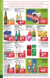 Gazetka promocyjna Stokrotka - Supermarket - Gazetka - ważna od 19.08 do 19.08.2026 - strona 40 - produkty: Piwa, Piwo, Warzywa, Sok, Koc, Gra, Papryka, Ice tea, Coca-Cola, Tyskie, Bajgle, Optima, Tiger, Lipton, Corona Extra, Napój gazowany, Kubuś Waterrr, Fanta, Owoce, Kubuś, Napój niegazowany, Sprite, Okocim, Lay’s, Napój, Krakersy, Mięso, Fa