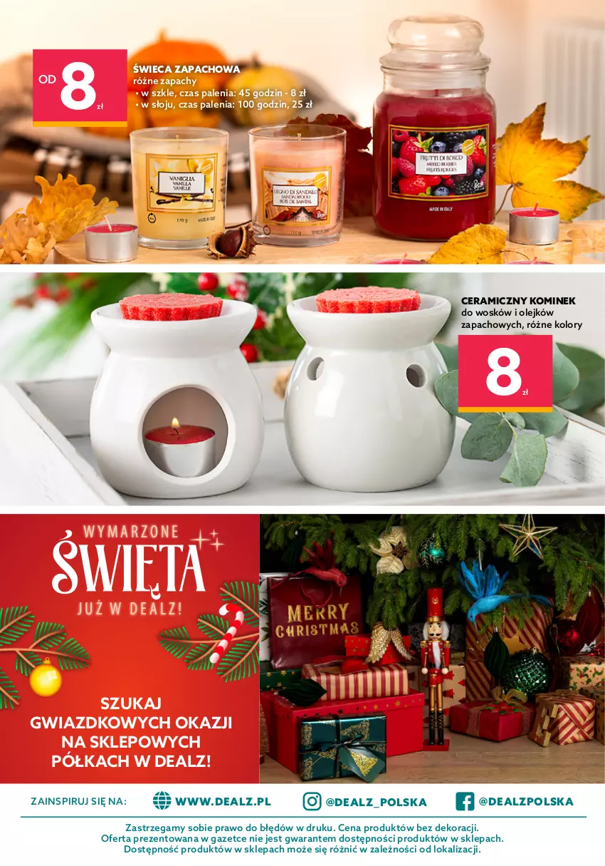 Gazetka promocyjna Dealz - Super ceny na Święta - sprawdź ofertę! - ważna 03.11 do 16.11.2021 - strona 8 - produkty: Kominek, Olej, Półka