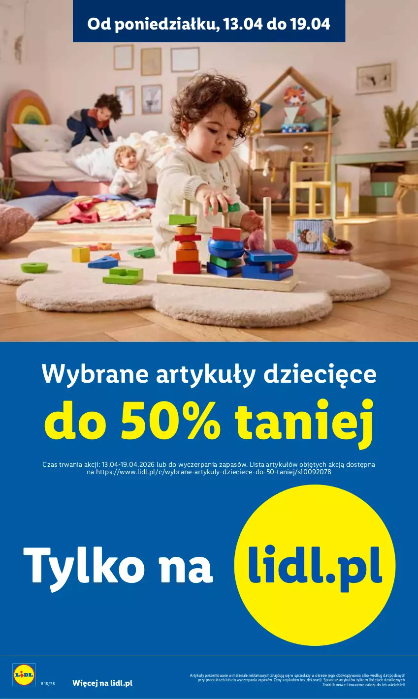 Gazetka promocyjna Lidl - Katalog ważny od 13.04 - ważna 13.04 do 18.04.2026 - strona 26 - produkty: Dzieci