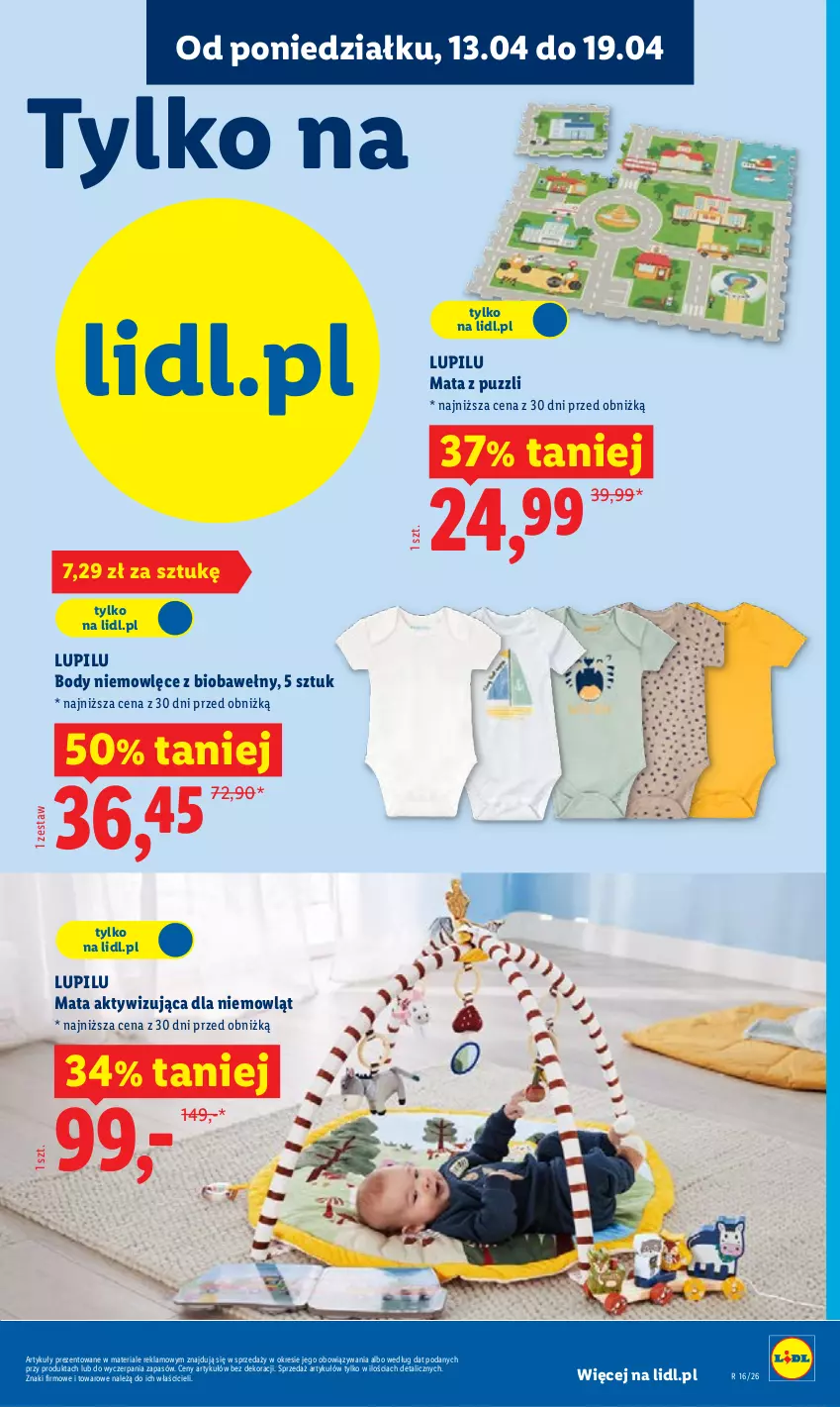 Gazetka promocyjna Lidl - Katalog ważny od 13.04 - ważna 13.04 do 18.04.2026 - strona 29 - produkty: Body