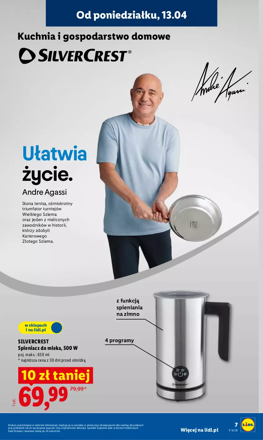 Gazetka promocyjna Lidl - Katalog ważny od 13.04 - ważna 13.04 do 18.04.2026 - strona 7 - produkty: Fa, Gra, Kuchnia, Silvercrest
