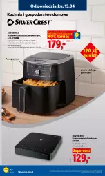 Gazetka promocyjna Lidl - Katalog ważny od 13.04 - Gazetka - ważna od 18.04 do 18.04.2026 - strona 14 - produkty: Silvercrest, Gra, Kuchnia, Przenośna płyta, Płyta, Płyta indukcyjna