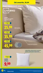 Gazetka promocyjna Lidl - Katalog ważny od 13.04 - Gazetka - ważna od 18.04 do 18.04.2026 - strona 36 - produkty: Sok, Ivar, Prześcieradło, Poduszka
