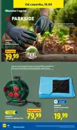 Gazetka promocyjna Lidl - Katalog ważny od 13.04 - Gazetka - ważna od 18.04 do 18.04.2026 - strona 46 - produkty: Parkside, Siatka, Regał, Ogród