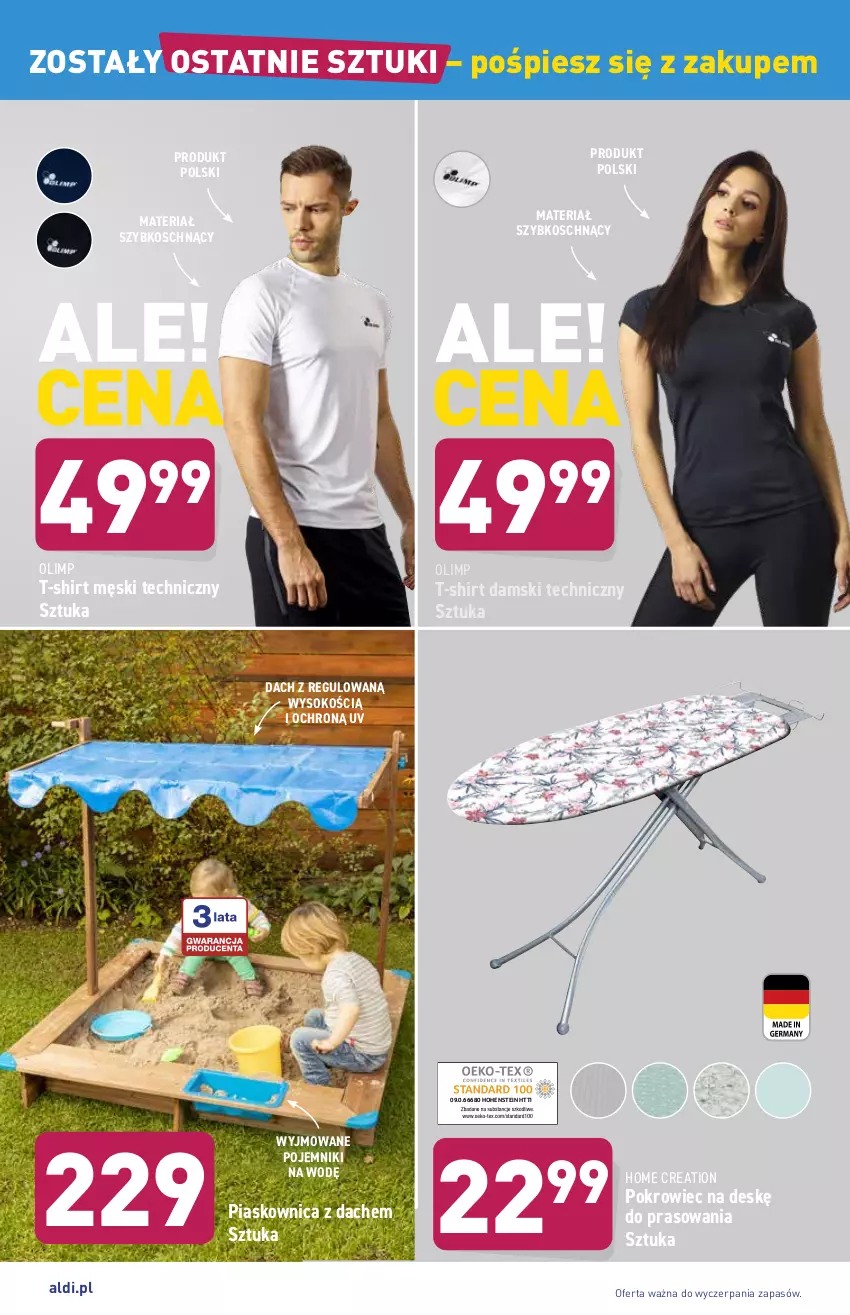 Gazetka promocyjna Aldi - ważna 26.07 do 31.07.2021 - strona 46 - produkty: Pojemnik, Pokrowiec, Pokrowiec na deskę, Sok, T-shirt