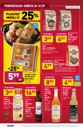 Gazetka promocyjna Aldi - Gazetka - ważna od 31.07 do 31.07.2021 - strona 14 - produkty: Makaron, Sos, Sok, Ryż, Gry, Ostropes, Zupa, Cytryny, Tera, Lack, Syrop, Krupnik, Kasza, Olej, Olma, Dynią, Szpinak