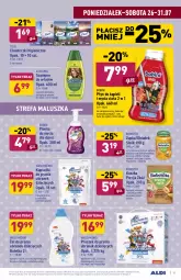 Gazetka promocyjna Aldi - Gazetka - ważna od 31.07 do 31.07.2021 - strona 19 - produkty: Kurczak, Płyn do kąpieli, Warzywa, Ryż, Por, Proszek do prania, BoboVita, Tera, Schauma, Chusteczki, Szampon, Dzieci, König, Kapsułki do prania, Fa