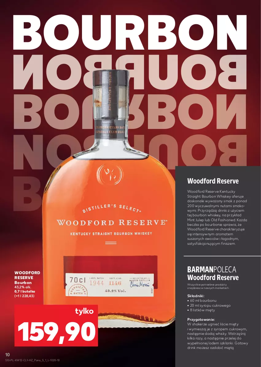 Gazetka promocyjna Kaufland - Barek Kauflandu - ważna 19.03 do 31.03.2026 - strona 10 - produkty: Bourbon, Fa, Lanki, Ser, Syrop, Whiskey, Whisky