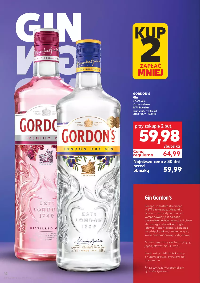 Gazetka promocyjna Kaufland - Barek Kauflandu - ważna 19.03 do 31.03.2026 - strona 16 - produkty: Cytryny, Gin