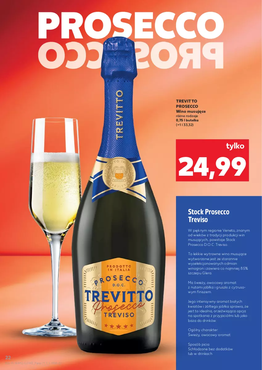 Gazetka promocyjna Kaufland - Barek Kauflandu - ważna 19.03 do 31.03.2026 - strona 22 - produkty: Gruszki, Inka, Jabłka, Mus, Prosecco, Stock, Wino, Wino musujące