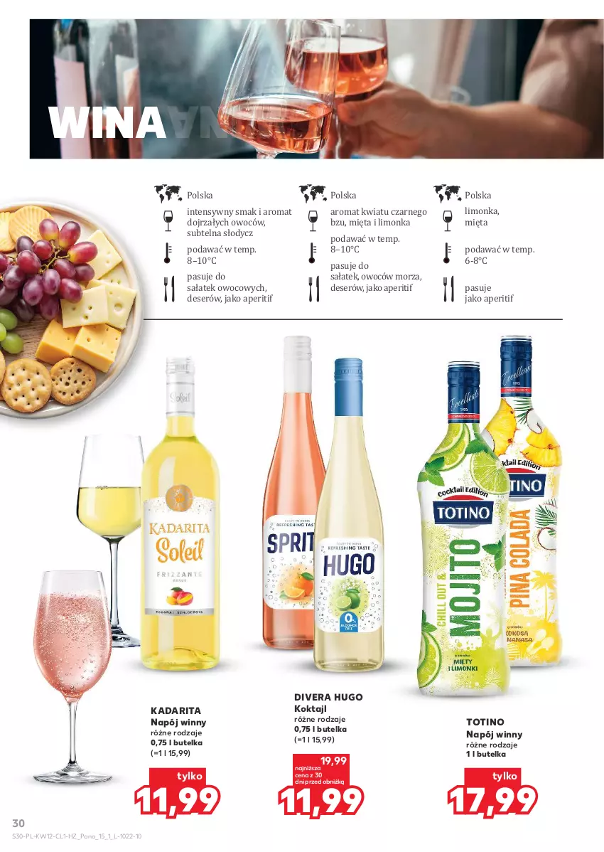 Gazetka promocyjna Kaufland - Barek Kauflandu - ważna 19.03 do 31.03.2026 - strona 30 - produkty: Deser, Limonka, Mięta, Napój, Sałat, Ser