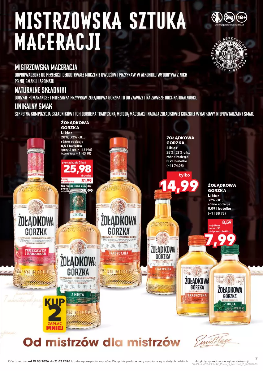 Gazetka promocyjna Kaufland - Barek Kauflandu - ważna 19.03 do 31.03.2026 - strona 7 - produkty: Likier