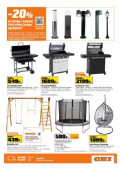 Gazetka promocyjna Obi - Gazetka OBI - Gazetka - ważna od 21.05 do 21.05.2023 - strona 3 - produkty: Inka, Huśtawka, Stolik, Kosz, Fotel, Grill, Grill gazowy, Lakier