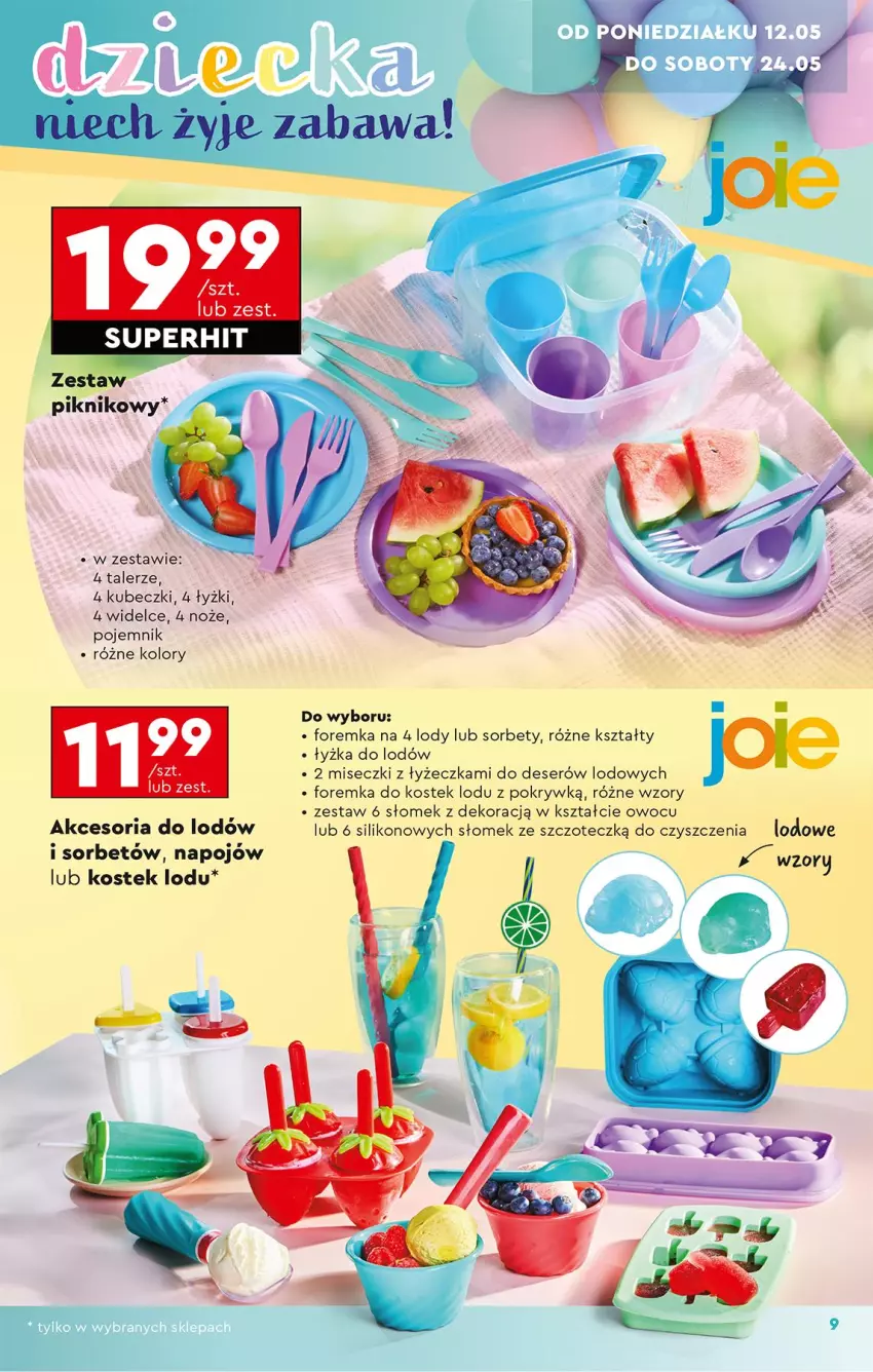 Gazetka promocyjna Biedronka - Okazje Tygodnia - ważna 10.05 do 24.05.2025 - strona 11 - produkty: Deser, Lody, Noż, Pojemnik, Ser, Stek, Talerz