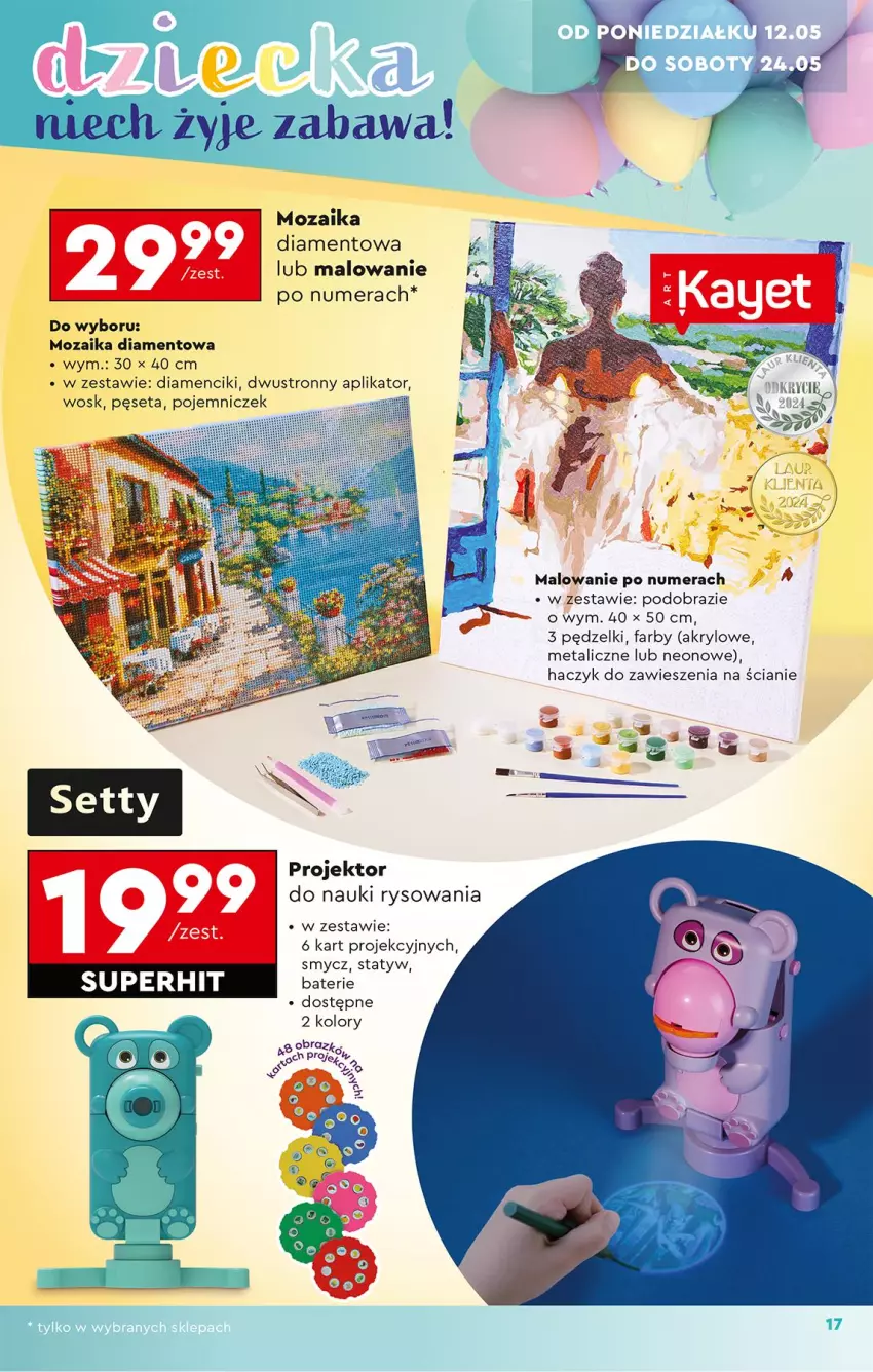 Gazetka promocyjna Biedronka - Okazje Tygodnia - ważna 10.05 do 24.05.2025 - strona 19 - produkty: Fa, Haczyk, Obraz, Pęseta, Smycz