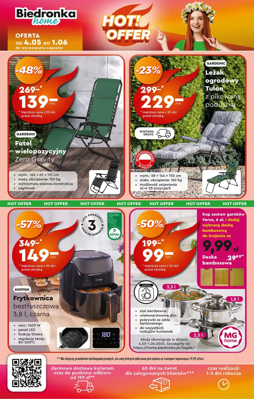 Gazetka promocyjna Biedronka - Okazje Tygodnia - ważna 10.05 do 24.05.2025 - strona 46 - produkty: Fa, Gra, Por, Sport, Tran