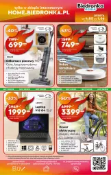 Gazetka promocyjna Biedronka - Okazje Tygodnia - Gazetka - ważna od 24.05 do 24.05.2025 - strona 47 - produkty: Rower elektryczny, Odkurzacz, Top, Mop, Gra, BIC, Lenovo, Szczotka, Rower, Procesor, Nawigacji, LG