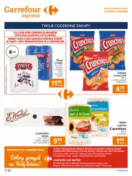 Gazetka promocyjna Carrefour - Gazetka Express - Gazetka - ważna od 01.03 do 01.03.2021 - strona 2 - produkty: Piwa, Piwo, Piec, Ryż, Gra, Chipsy, Czekolada, Crunchips