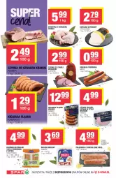Gazetka promocyjna Spar - Spar - Gazetka - ważna od 06.07 do 06.07.2021 - strona 4 - produkty: Piec, Kurczak, Polędwica, Krakus, Kurczak gotowany, Parówki, Szynka, Tarczyński, Morliny, Boczek, Dorsz, Kiełbasa, Olewnik, Kiełbasa śląska