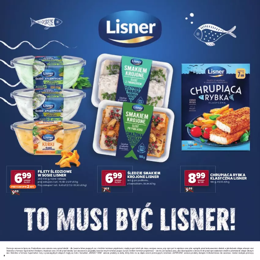 Gazetka promocyjna Stokrotka - Katalog Jesienne Inspiracje! - ważna 15.10 do 28.10.2026 - strona 8 - produkty: Lisner, Mięso, Owoce, Sos, Warzywa