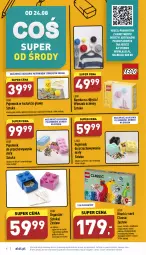 Gazetka promocyjna Aldi - Zaplanuj zakupy wcześniej - Gazetka - ważna od 28.08 do 28.08.2022 - strona 8 - produkty: Ser, Wieszak, Organizer, Biurko, Pojemnik, Ozdoba, Ramka, LEGO, Regał, Półka, Pojemnik do przechowywania, Dzieci, Klocki, LG