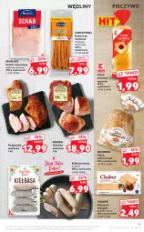 Gazetka promocyjna Kaufland - OFERTA TYGODNIA - Gazetka - ważna od 17.02 do 17.02.2021 - strona 19 - produkty: Piec, Gra, Golonka pieczona, Chrupki, Tarczyński, Schab wieprzowy, Morliny, Pieczywo chrupkie, Chleb tostowy, Pieczywo, Kiełbasa biała, Kabanos, Chleb, Kiełbasa