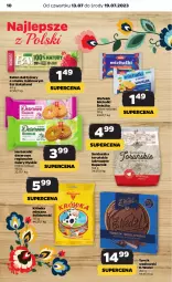 Gazetka promocyjna Netto - Artykuły spożywcze - Gazetka - ważna od 19.07 do 19.07.2023 - strona 10 - produkty: Ser, Ba!, Wafelek, Herbatniki, Baton, E. Wedel, Deser, Bakalland, Michałki