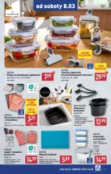 Gazetka promocyjna Aldi - Artykuły przemysłowe i tekstylia - Gazetka - ważna od 08.03 do 08.03.2025 - strona 9 - produkty: Przybory kuchenne, Termos, Pojemnik na przybory, Pojemnik, Rękawice, Ręcznik, Miska