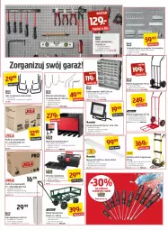 Gazetka promocyjna Jula - Gazetka - Gazetka - ważna od 29.01 do 29.01.2023 - strona 3 - produkty: Lampa robocza LED, Por, BIC, Wieszak, Skrzynka narzędziowa, Organizer, Tablica narzędziowa, Uchwyty, Tera, Tran, Regał, Szafka, Wkręt, Sport, Wózek, Wózek transportowy, Haczyk, Garaż, Lampa, Lakier, Akumulator