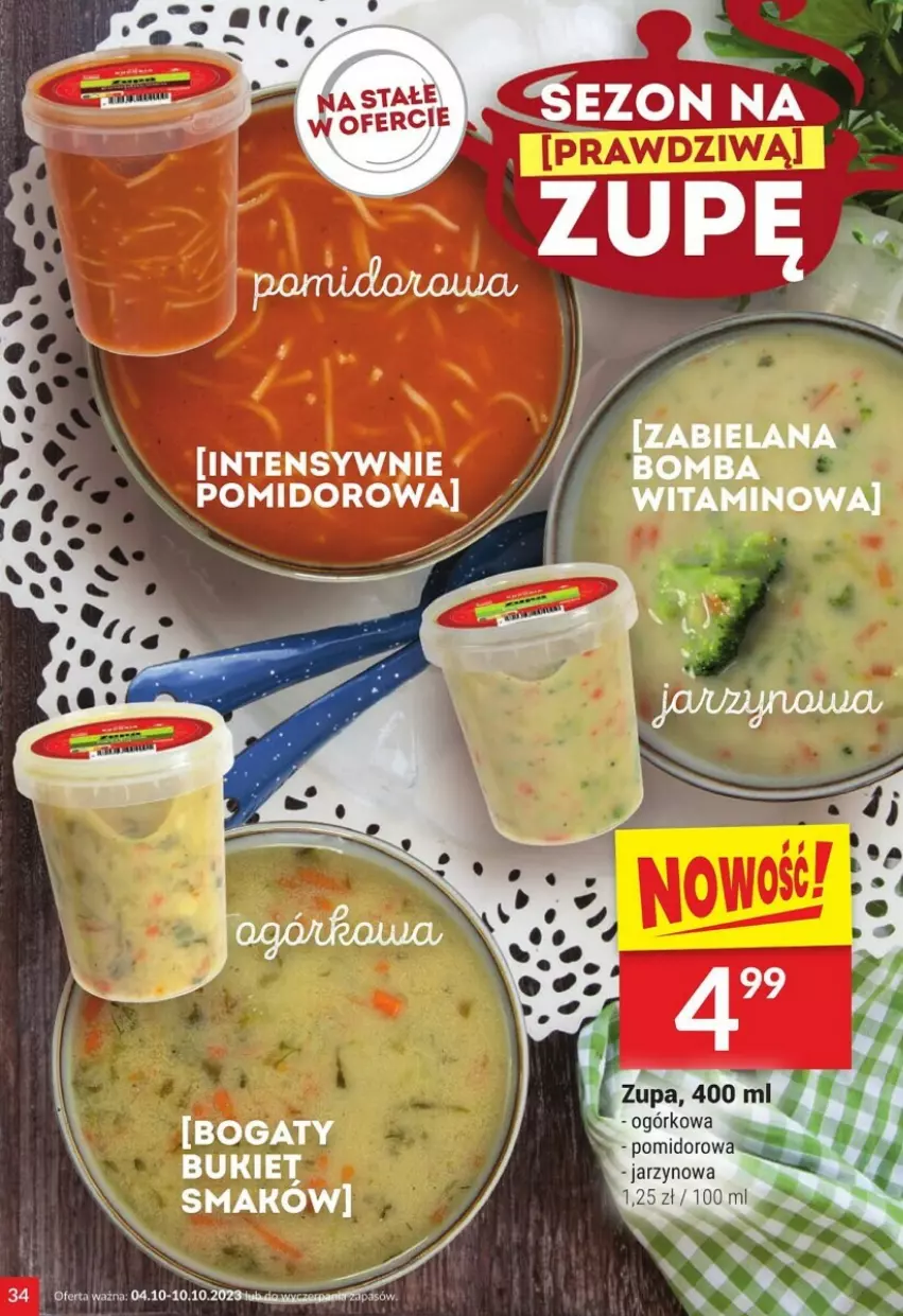 Gazetka promocyjna Twoj Market - ważna 04.10 do 10.10.2023 - strona 28 - produkty: Zupa