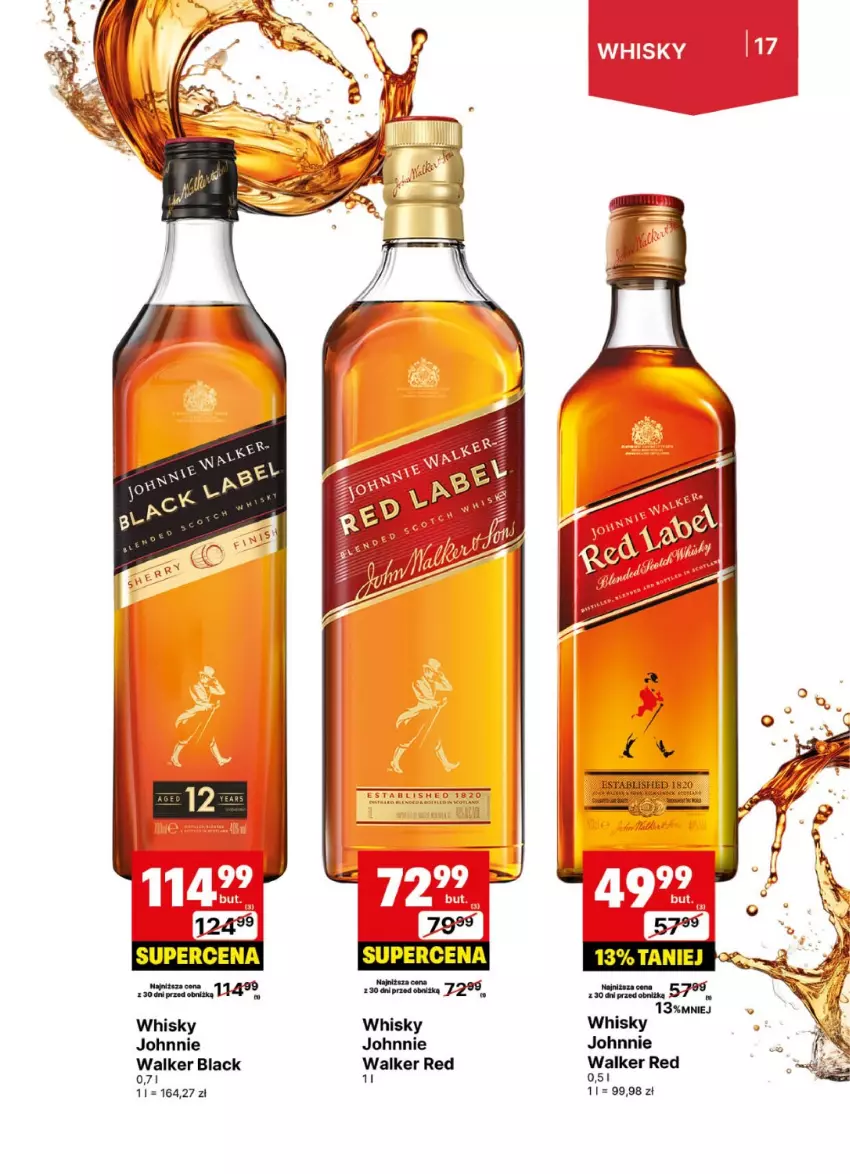 Gazetka promocyjna Delikatesy Centrum - Delibarek DC24-DC25 - ważna 09.06 do 22.06.2025 - strona 17 - produkty: Johnnie Walker, Lack, Whisky