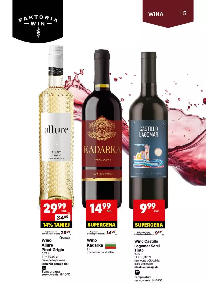 Gazetka promocyjna Delikatesy Centrum - Delibarek DC24-DC25 - ważna 09.06 do 22.06.2025 - strona 5 - produkty: Ser, Wino