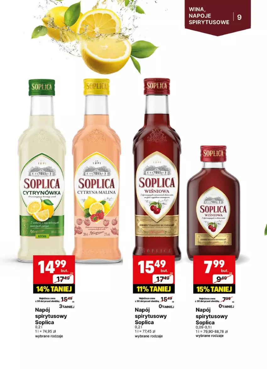 Gazetka promocyjna Delikatesy Centrum - Delibarek DC24-DC25 - ważna 09.06 do 22.06.2025 - strona 9 - produkty: LG, Napój, Soplica