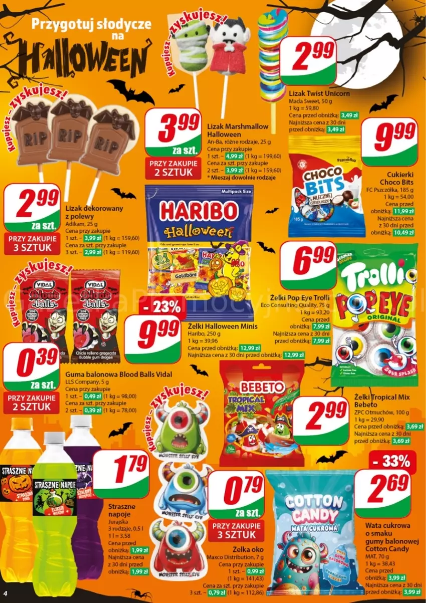 Gazetka promocyjna Dino - ważna 16.10 do 22.10.2024 - strona 2 - produkty: Candy, Cukier, Cukierki, Haribo, Mars, Napoje, Tropical, Wata cukrowa