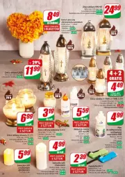 Gazetka promocyjna Dino - Gazetka - ważna od 22.10 do 22.10.2024 - strona 6 - produkty: Chryzantema, Bukiet, Znicz, Bateria