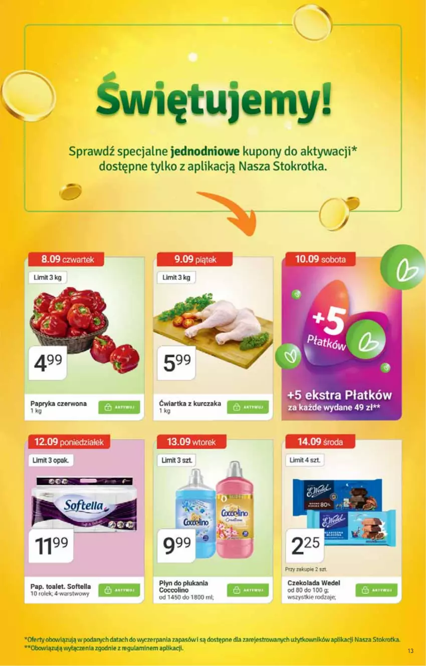 Gazetka promocyjna Stokrotka - Supermarket - ważna 08.09 do 14.09.2022 - strona 13