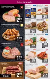 Gazetka promocyjna Stokrotka - Supermarket - Gazetka - ważna od 14.09 do 14.09.2022 - strona 4 - produkty: Piec, Polędwica, Sos, Sok, Ser, Gra, Królewski, Sokołów, Parówki, Salceson, Duda, Szynka, Morliny, Basia, Schab pieczony, Kiełbasa, Berlinki, Kiełbasa śląska, HP
