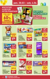 Gazetka promocyjna Aldi - Pełna oferta - Gazetka - ważna od 04.04 do 04.04.2026 - strona 22 - produkty: Ciastka, Sól, Migdały, Dr Gerard, Czekolada mleczna, Herbatniki, Czekolada, Miód, Mysz, Toffifee, Knoppers, Milka