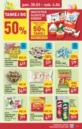 Gazetka promocyjna Aldi - Pełna oferta - Gazetka - ważna od 04.04 do 04.04.2026 - strona 23 - produkty: Warzywa, Beskidzki, Chipsy, Popcorn, Pringles, Owoce, Aksam, Haribo, Kinder, Michałki