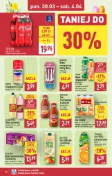 Gazetka promocyjna Aldi - Pełna oferta - Gazetka - ważna od 04.04 do 04.04.2026 - strona 26 - produkty: Dawtona, Sok, Napój energetyczny, Tropical, Lack, Pepsi, Sok jabłkowy, Schweppes, Napój gazowany, Tymbark, Napój niegazowany, Napój, Nektar, Hortex