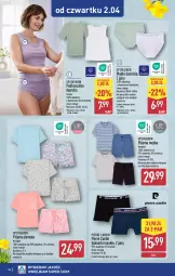 Gazetka promocyjna Aldi - Pełna oferta - Gazetka - ważna od 04.04 do 04.04.2026 - strona 44 - produkty: Ser, Majtki, Kosz, Koszulka, Wełna, Pierre Cardin, Bokserki, Piżama, Fa