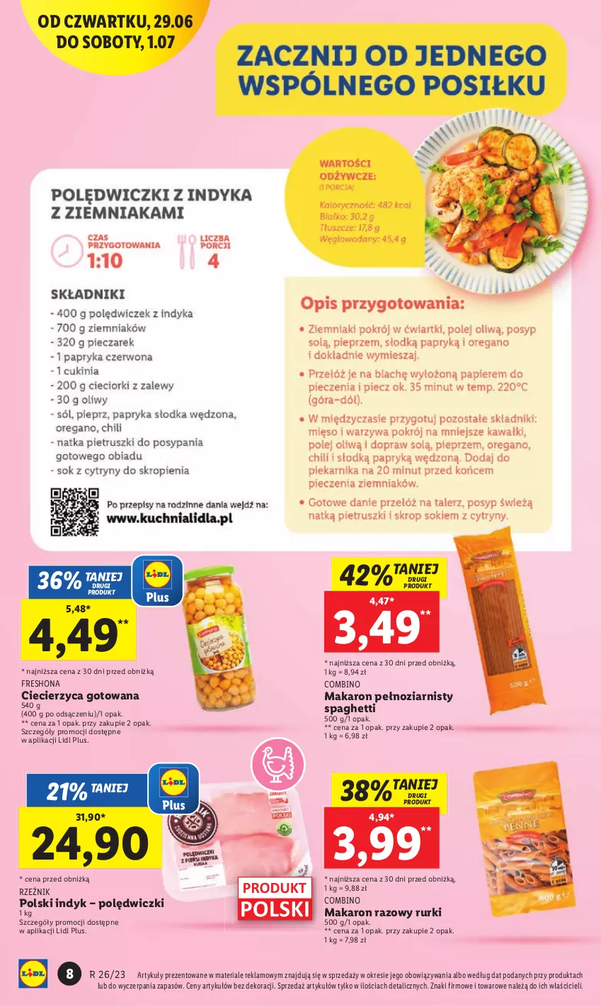 Gazetka promocyjna Lidl - GAZETKA - ważna 29.06 do 01.07.2023 - strona 12 - produkty: Makaron, Rurki, Spaghetti