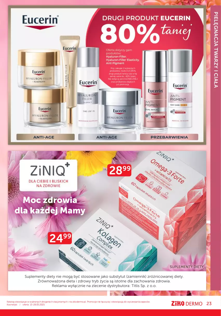 Gazetka promocyjna Ziko - Gazetka Ziko Dermo - ważna 15.05 do 28.05.2025 - strona 23 - produkty: Ser
