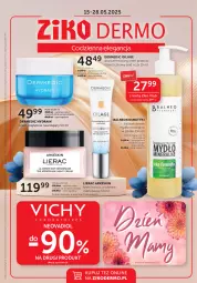 Gazetka promocyjna Ziko - Gazetka Ziko Dermo - Gazetka - ważna od 28.05 do 28.05.2025 - strona 1 - produkty: Krem na noc, Lierac, Dermedic, Krem przeciwzmarszczkowy, Mars, Mydło