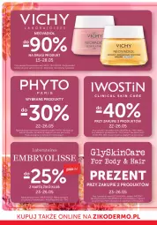 Gazetka promocyjna Ziko - Gazetka Ziko Dermo - Gazetka - ważna od 28.05 do 28.05.2025 - strona 16 - produkty: Ser, Embryolisse, Iwostin, Phyto, Vichy, Fa