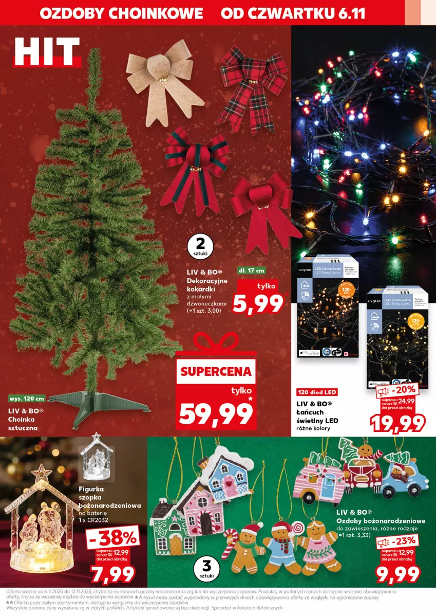 Gazetka promocyjna Kaufland - Kaufland - ważna 06.11 do 12.11.2025 - strona 5 - produkty: Choinka, Inka, LG